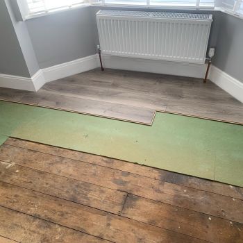 Plastered Window Bay